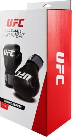 Боксерські рукавички UFC, чорні, 8 унцій