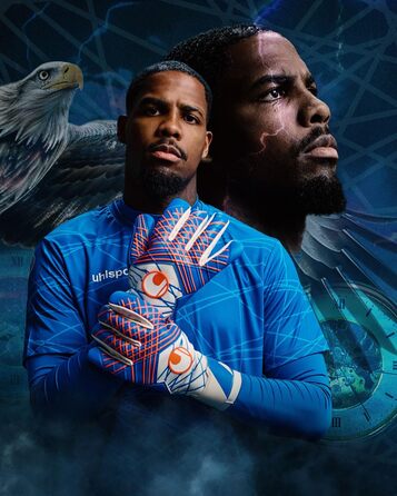 Uhlsport воротарські рукавички Mike Maignan для дітей і дорослих, футбольні, професійні