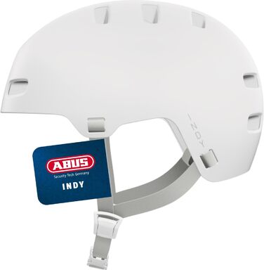 Велошолом ABUS INDY для MTB, скейтборду, слоупстайлу та дьорту, з посиленою амортизацією, для підлітків і дорослих