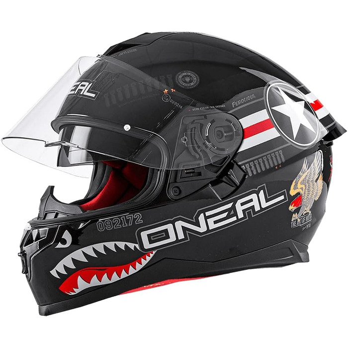 Мотошолом O'NEAL Challenger Enduro Adventure для дорослих, ABS, з інтегрованим сонцезахисним козирком