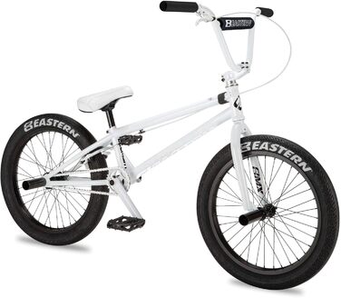 Велосипеди Eastern Bikes Element BMX Bike, 50.8 см, повна хромолієва рама та вилки Chromoly, білий