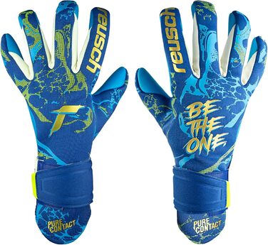 Рукавички Reusch Pure Contact Aqua Grip Inseam 11 синій/золотий