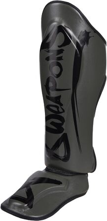 Shin Guards Unlimited 2.0, оливково-чорний, 8