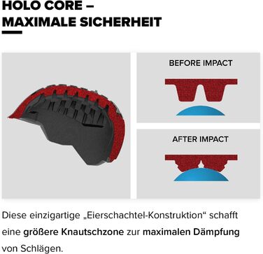 Стерео лижний шолом ATOMIC Savor Visor з козирком - Максимальна амортизація - Активна система вентиляції Aircon - Якісне дзеркальне покриття для чіткого зору Red S