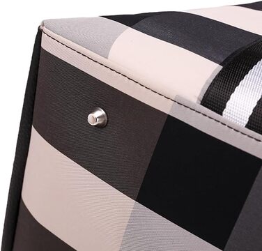 Дорожня спортивна сумка для жінок GMY Bag, велика, з відділенням для вологих речей, картатий візерунок, 48x20x33 см, 32 л, червона – ручна поклажа, фітнес, уікенд