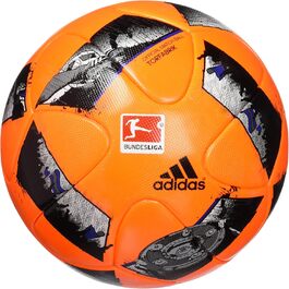 Футбольний м'яч adidas DFL Winter, розмір 5, помаранчево-синій-чорний