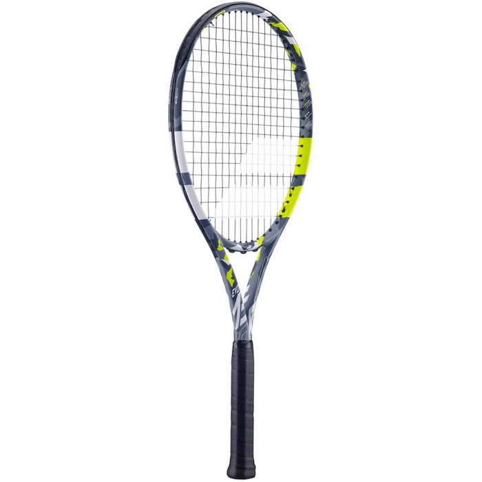 Ракетка Babolat Evo Aero 275г Антрацитово-біла рукоятка 3 Unstrung