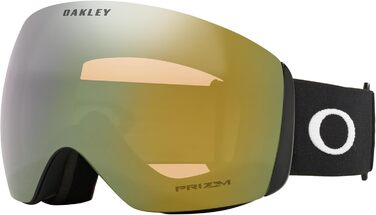 Гірськолижні окуляри Oakley Flight Deck Prizm, матові чорні призми шавлії золоті