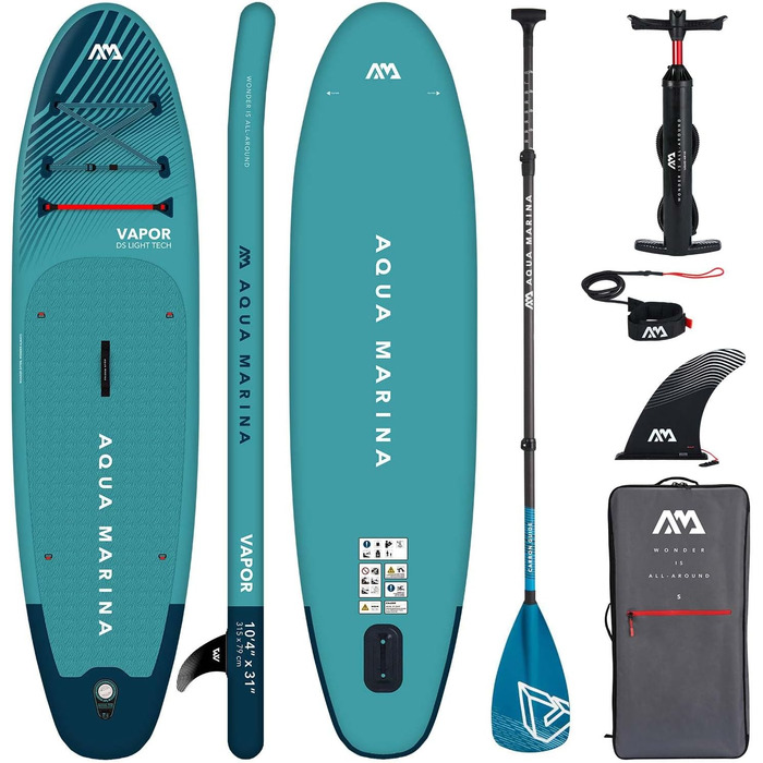 Надувна SUP-дошка Aqua Marina Vapor 2021, комплект 315x79x15 см