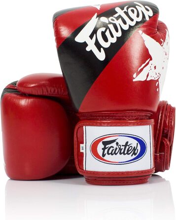 Спаринги Fairtex Муай Тай, унісекс, червоно-чорні