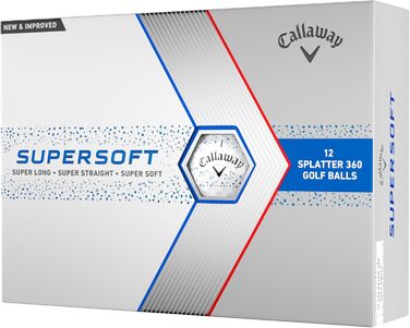 М'ячі для гольфу Callaway Supersoft 2023