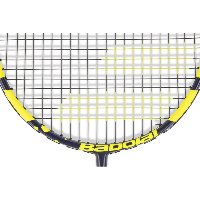 Ракетка для бадмінтону Babolat Power Light універсальна жовта з сумкою