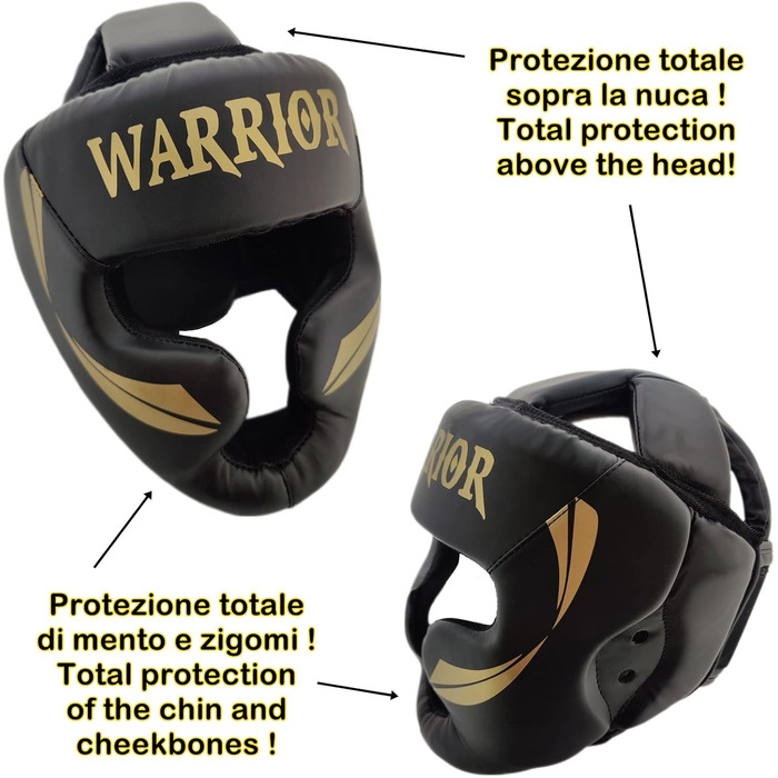 Захист голови Parazigomi MMA Повний захист Headguard S Black