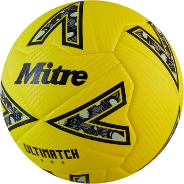 Футбольний м'яч Mitre Ultimatch One, покращений контроль, висока зносостійкість, точність, білий/червоний/зелений/чорний