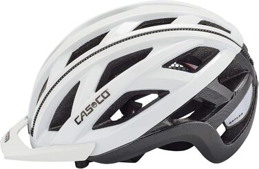 Велосипедний шолом Casco CUDA 2 біло-чорний, захисний