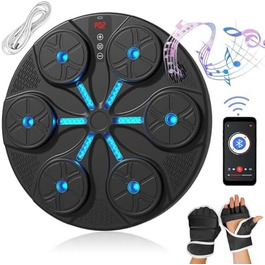 Музичний Bluetooth бокс-машина для тренувань, електронна настінна ціль для боксу, тренувальне обладнання