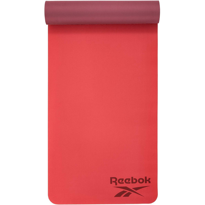Йога-мат Reebok двосторонній 6 мм, червоний