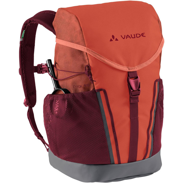 Дитячий рюкзак VAUDE Puck 10 л для хлопчиків і дівчаток, туристичний та шкільний, водостійкий, з дощовиком і лупою, синій