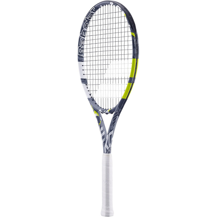 Ракетка Babolat Evo Aero L S CV - легка, наструна, розм. 2, сіра/жовта