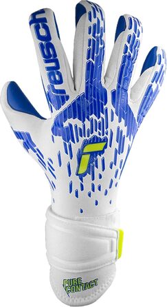 Воротарські рукавички Reusch Pure Contact Silver, футбольні, сріблясті, преміум-якість