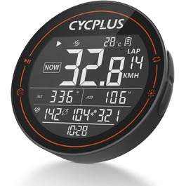 Велокомп'ютер CYCPLUS GPS бездротовий IPX6 ANT Bluetooth 5.0 Strava сумісний