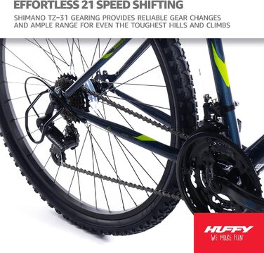 Велосипед Huffy Blue Stone, 66 см, 21 SPD, синій/фіолетовий