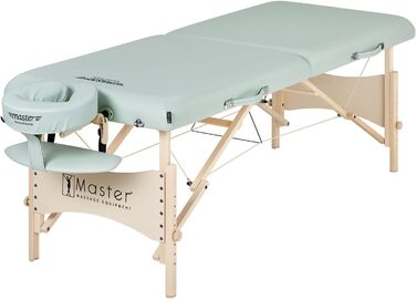Складний масажний стіл Master Massage Paradise з дерева, переносний, для салону, косметології, тату, мобільного масажу, 71 см
