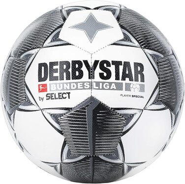 Футбольний м'яч Derbystar Bundesliga Special 2019/2020 розмір 5 сірий