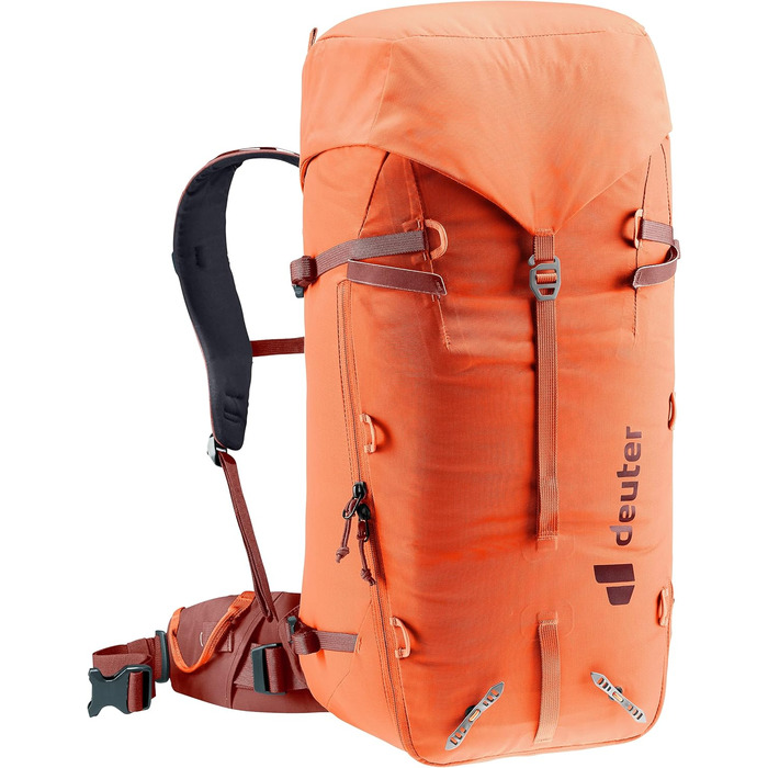 Жіночий альпіністський рюкзак Deuter Guide 32+8 SL, папайя-червоний, 40 л