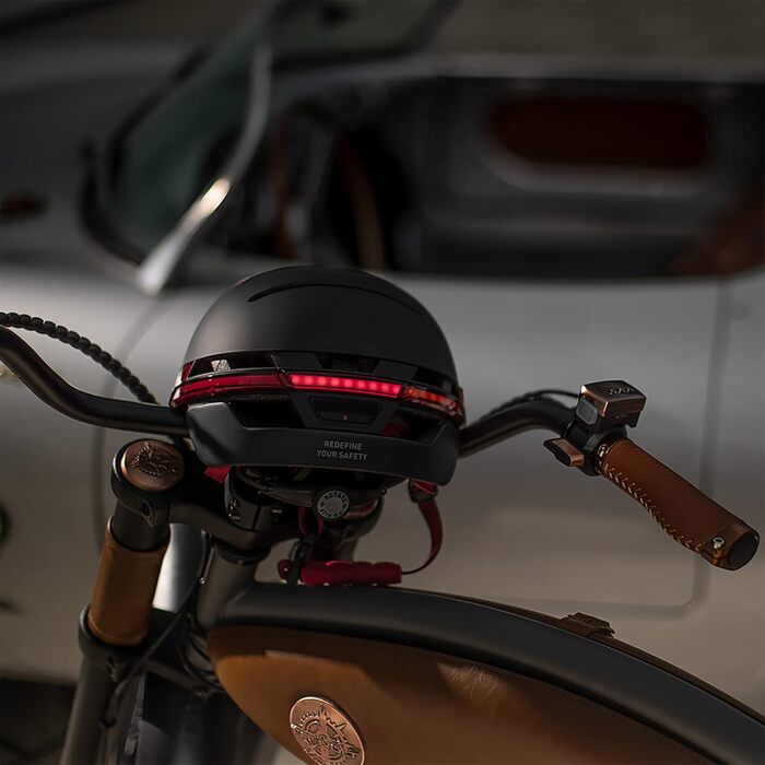 Розумний велосипедний шолом LIVALL BH51M для дорослих з Bluetooth, автоматичним сенсором, LED-підсвіткою, SOS-сигналом, вбудованими мікрофоном і динаміками, знімним візором, для велосипеда, скейтборда, електровелосипеда