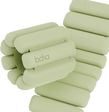 Браслети-обважнювачі Bala Bangles для зап’ясть і щиколоток, силіконові, регульовані, для жінок і чоловіків, для фітнесу, йоги, пілатесу, кардіо та силових тренувань