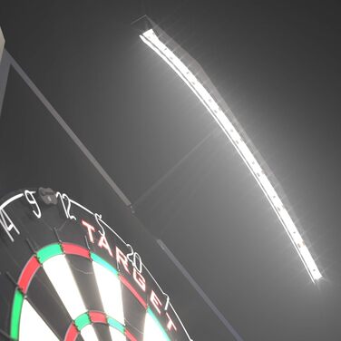 Система освітлення Target Darts Arc з дошкою та 2 наборами дартсів, чорний