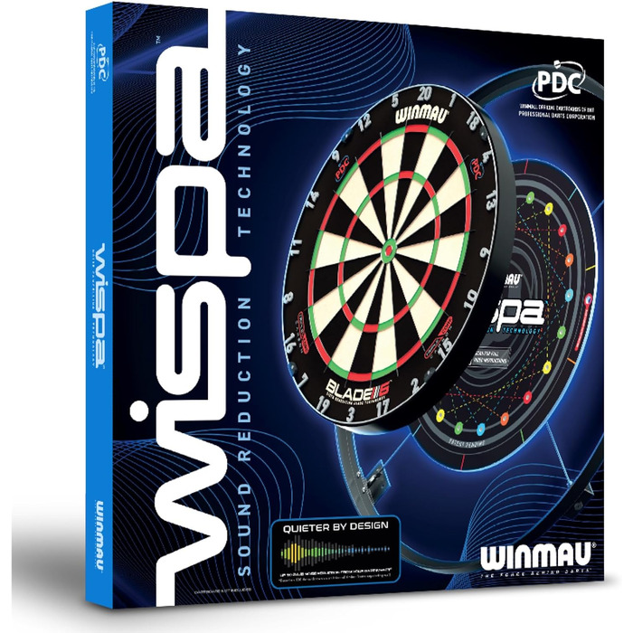 Комплект шумозаглушення дротиків Wispa Dartboard