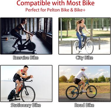 Велосипедне сідло збільшеного розміру, сумісне з Peloton Bike/Bike+, широке комфортне сидіння для чоловіків і жінок, заміна для шосейного, спін-байка, круїзера