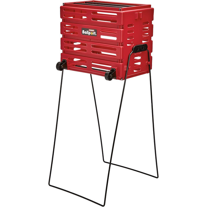 Візок Tourna Bpd-80w Ballport Deluxe з колесами One Size Red/Getaway Solids