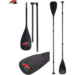 Професійне SUP весло F2 Carbon PRO, 3-секційне, надлегке 750 г