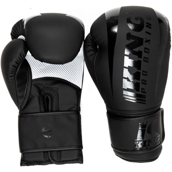 Боксерські рукавички King PRO Boxing Revo 1, чорні, 14 Oz