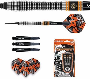 Набір дротиків WINMAU Danny Noppert Signature 2.0 з прольотами (18 г)