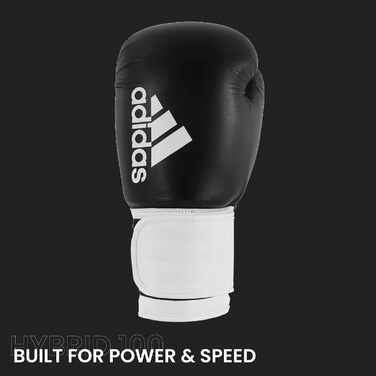 Боксерські рукавички adidas Hybrid 100 для тренувань, синтетична шкіра
