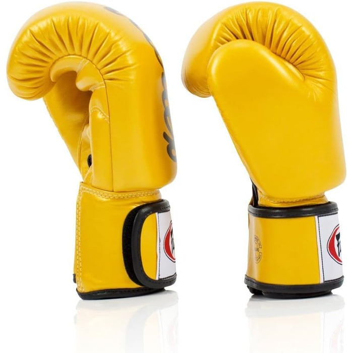 Рукавички Fairtex BGV19 Deluxe, 12 унцій, золото