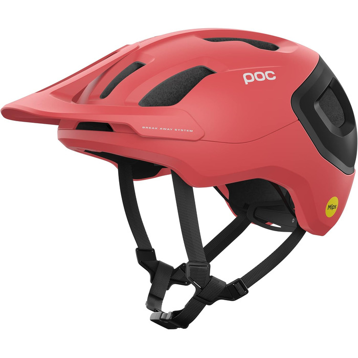 Шолом POC Axion Race MIPS (L, кораловий/чорний)