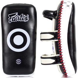 Рукавиці Fairtex KPLC2, чорні/білі, Удари ногами, Бокс, ММА