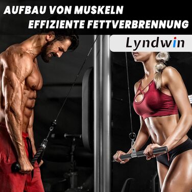 Фітнес-обладнання Lyndwin Cable Pull Lat Pulldown, трицепс, аксесуари