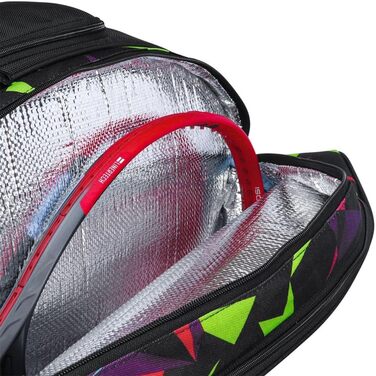 Чохол для ракетки YONEX Pro Racquet Bag, чорний, зелений, 10 шт.