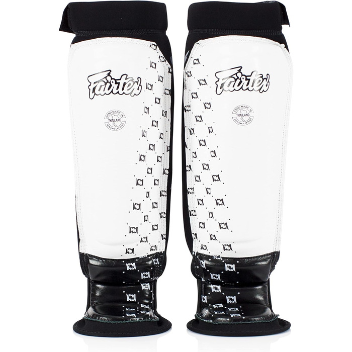 Щитки Fairtex SP6 (M, білий/чорний)