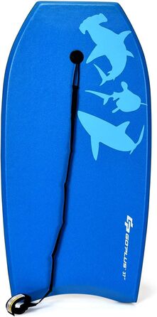 Дошка для SUP & Swim, серфінгу з ремінцем для ніг Blue