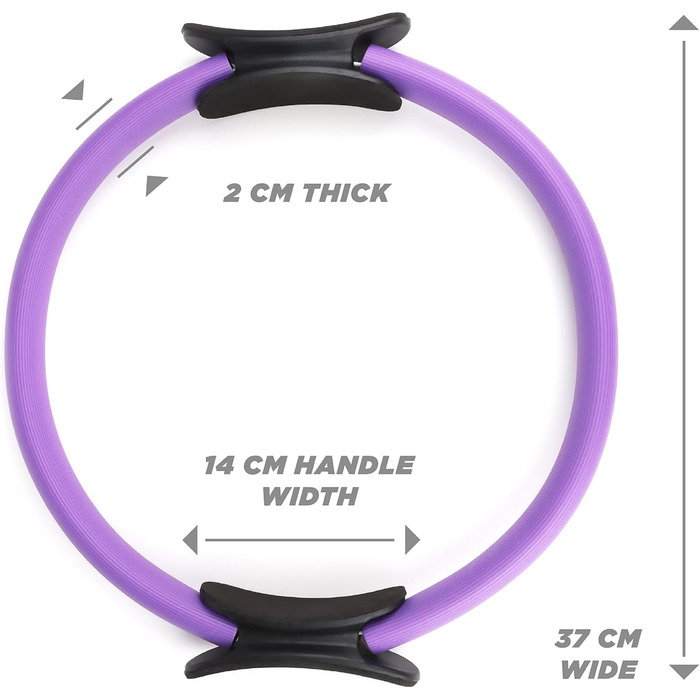 Кільце для пілатесу Phoenix Fitness чарівне коло з подвійною ручкою