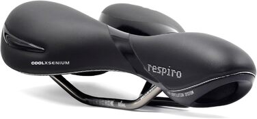 Сідло спортивне Selle Royal Respiro чорне 25,6х22,7 см