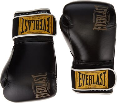 Боксерські рукавички Everlast 1910 Класичні чорні 16 унцій