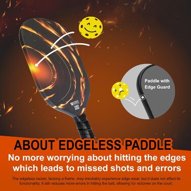 Весло KASACA Pickleball Graphite T700 Вуглецеве USAPA Edgeless